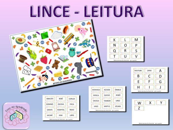 LINCE de leitura e escrita