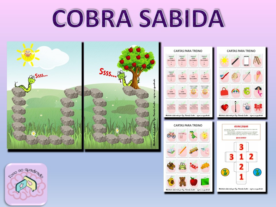 Cobra Sabida - Jogo fonema /s/ - CrieTrok